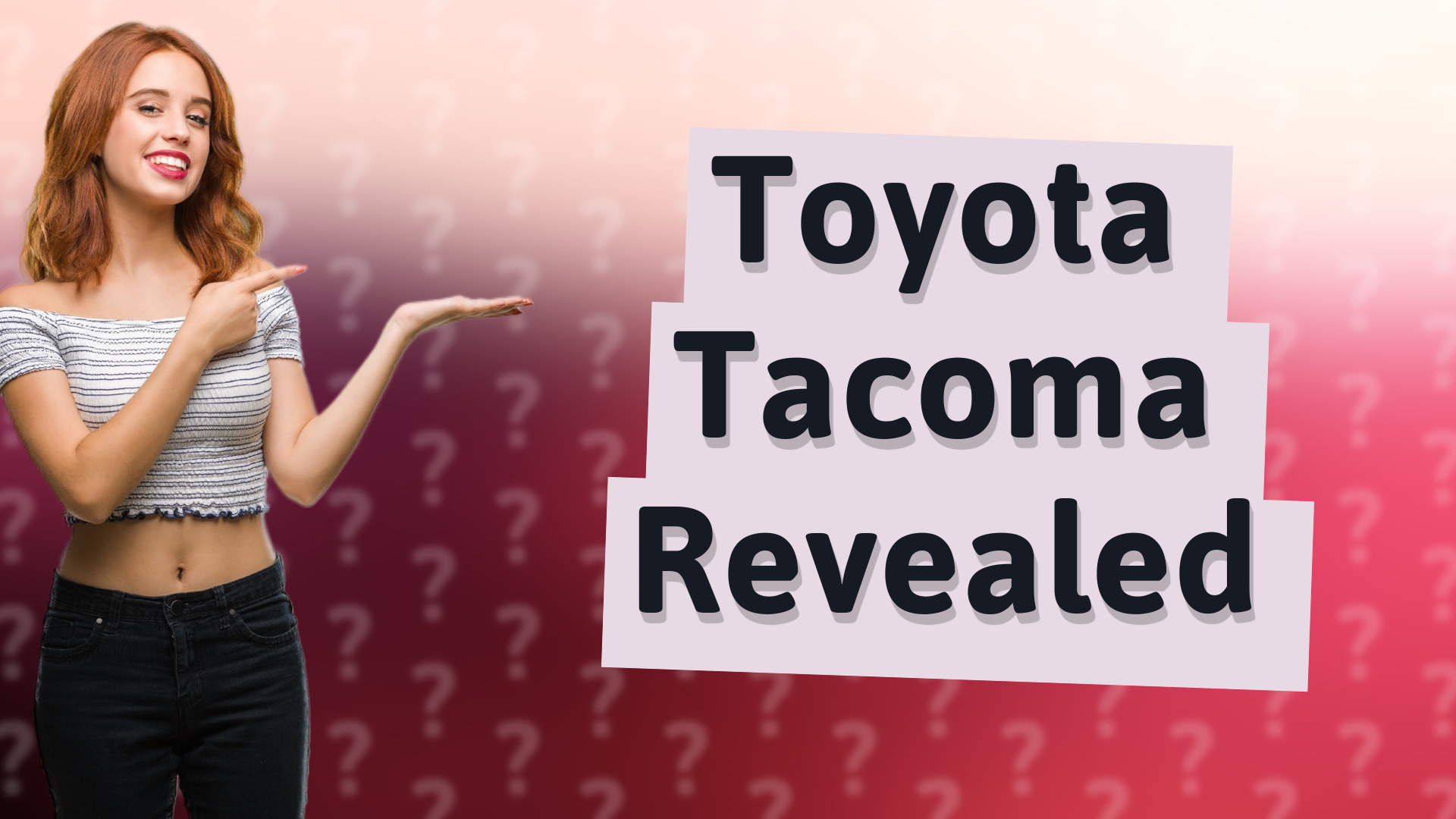 Toyota Tacoma Revealed