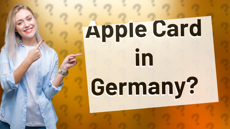 Apple Card in Germany?