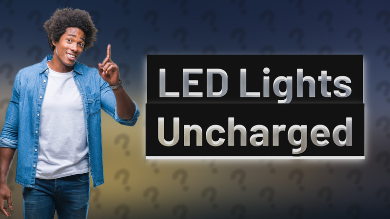 LED Lights Uncharged
