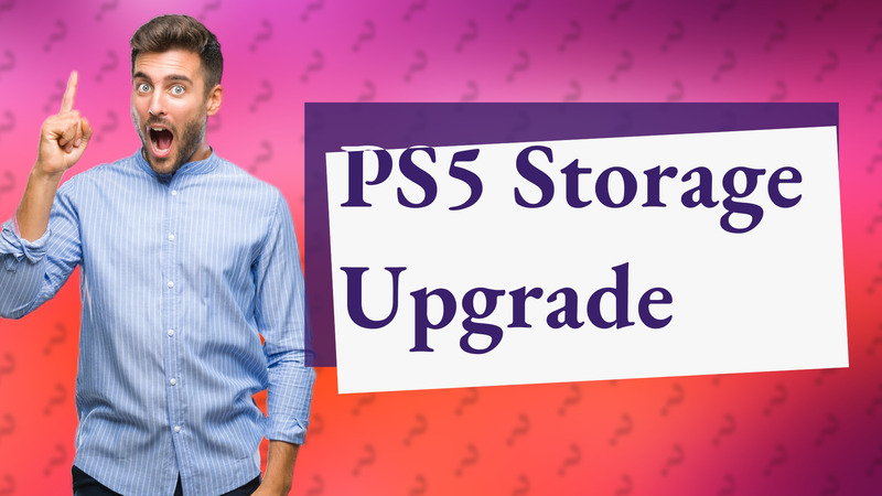 PS5 Storage Upgrade