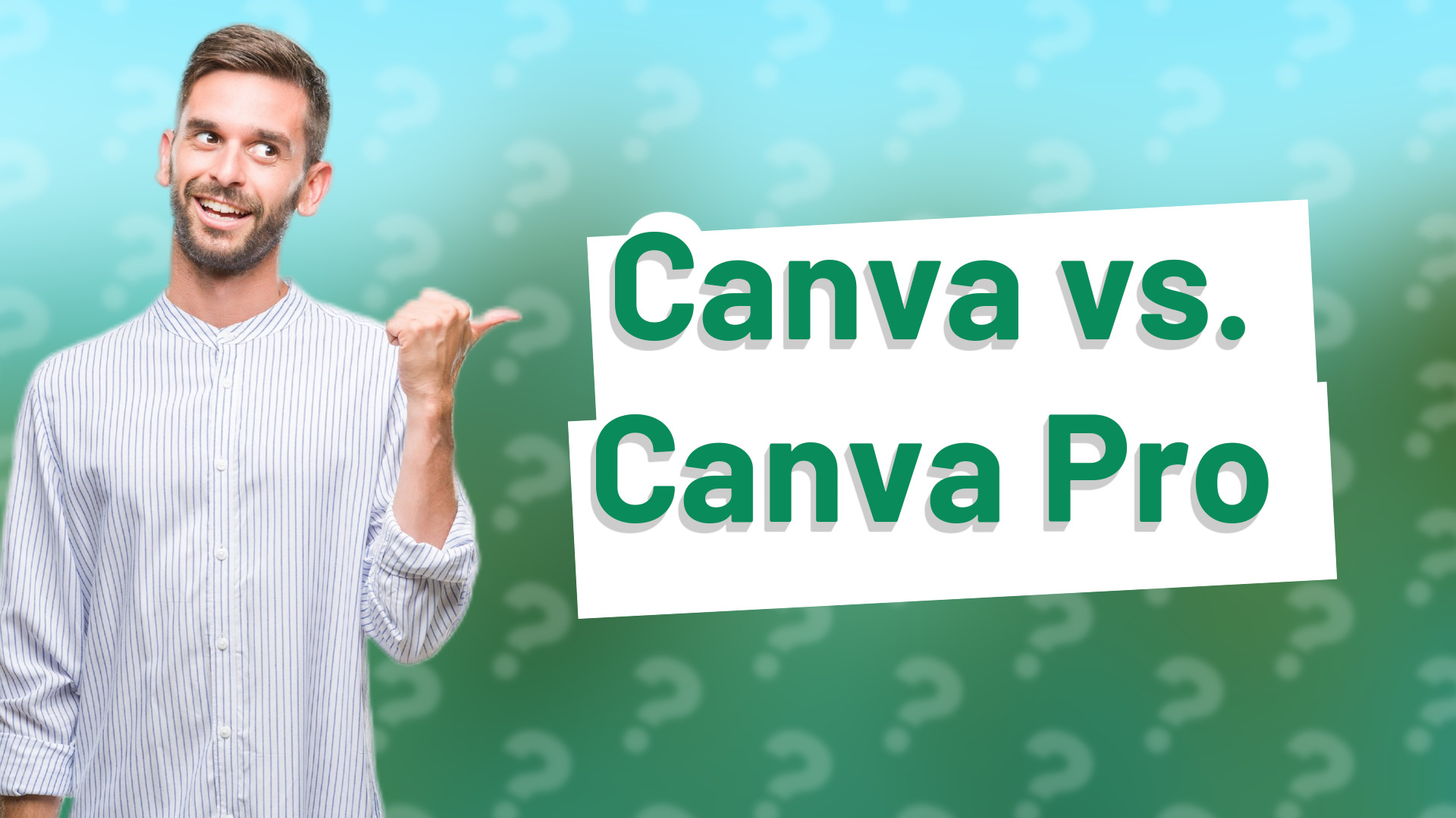 Canva vs. Canva Pro