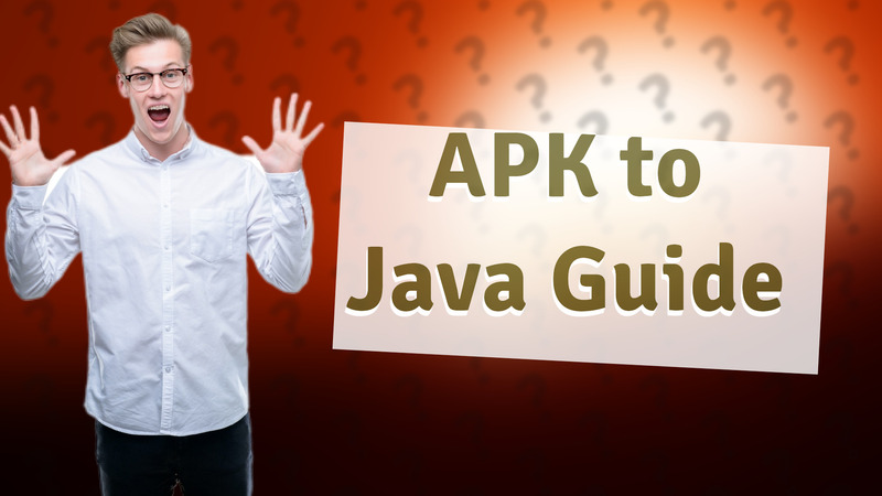 APK to Java Guide