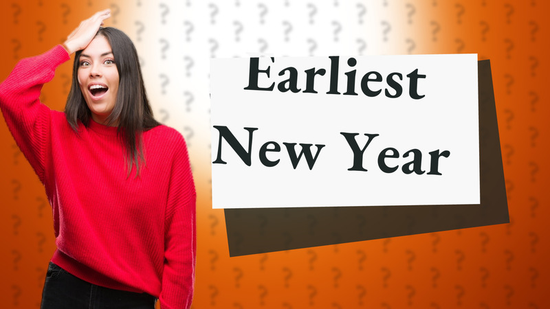 Earliest New Year