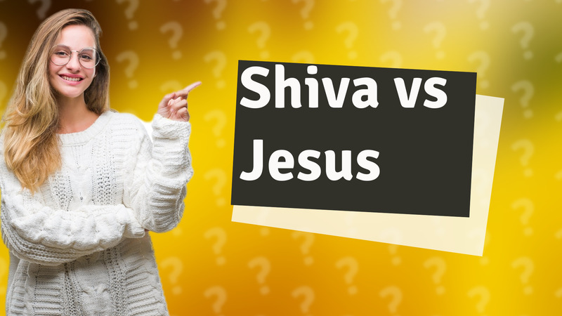 Shiva vs Jesus