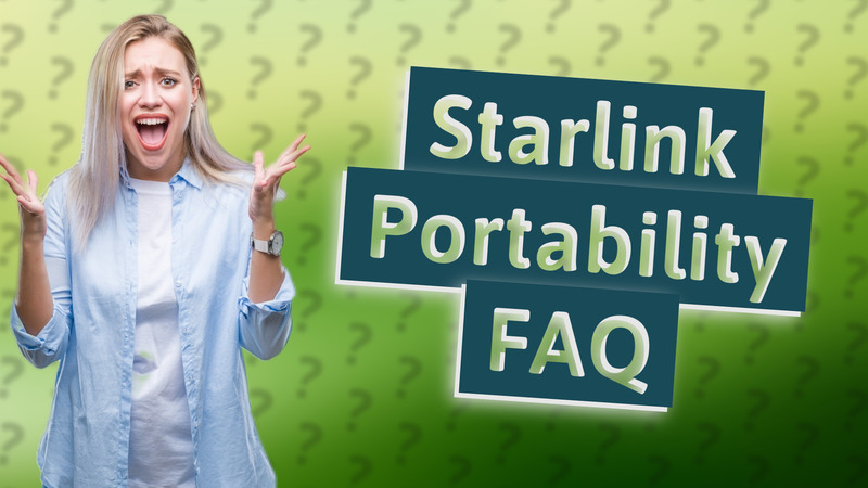 Starlink Portability FAQ