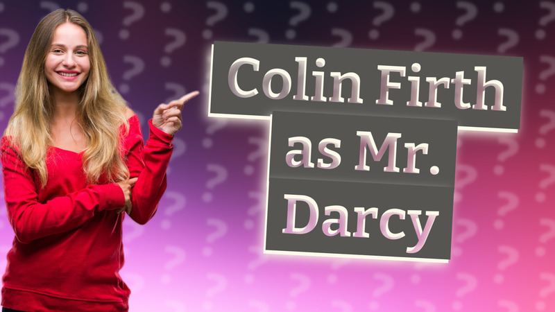 Colin Firth as Mr. Darcy