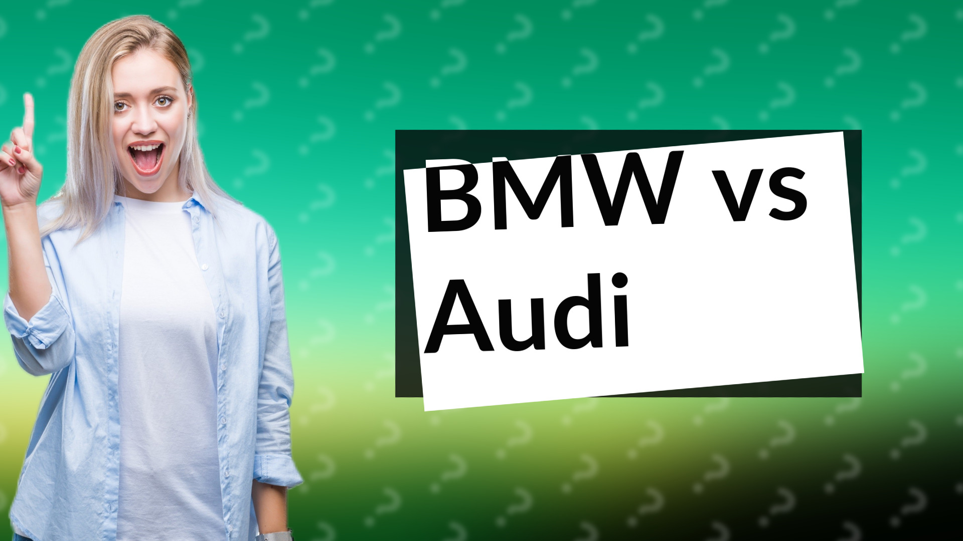 BMW vs Audi