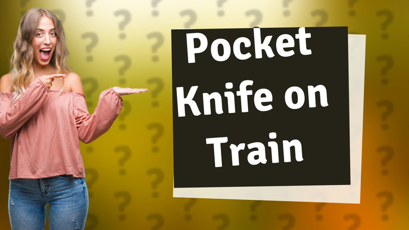Pocket Knife on Train
