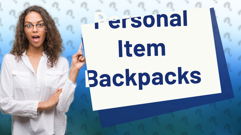 Personal Item Backpacks
