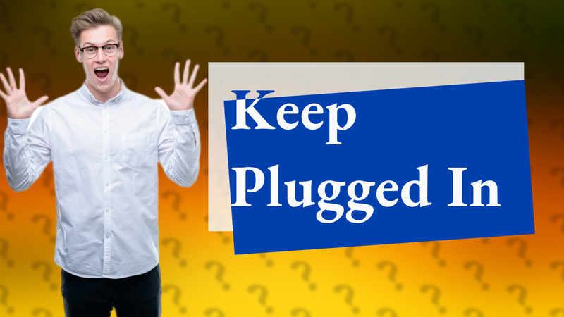 Keep Plugged In