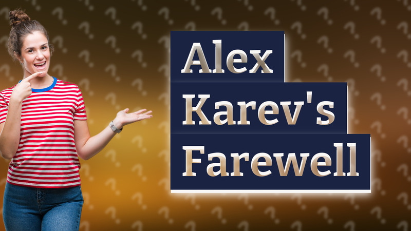 Alex Karev's Farewell