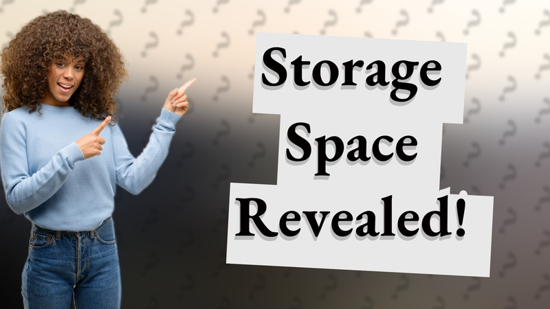 Storage Space Revealed!