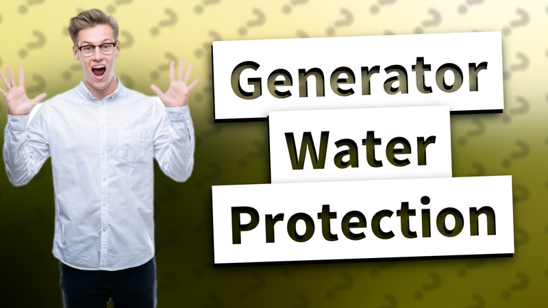 Generator Water Protection