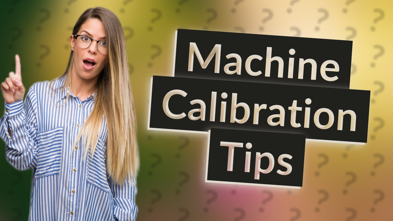Machine Calibration Tips