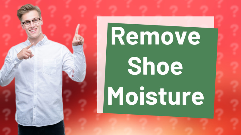 Remove Shoe Moisture