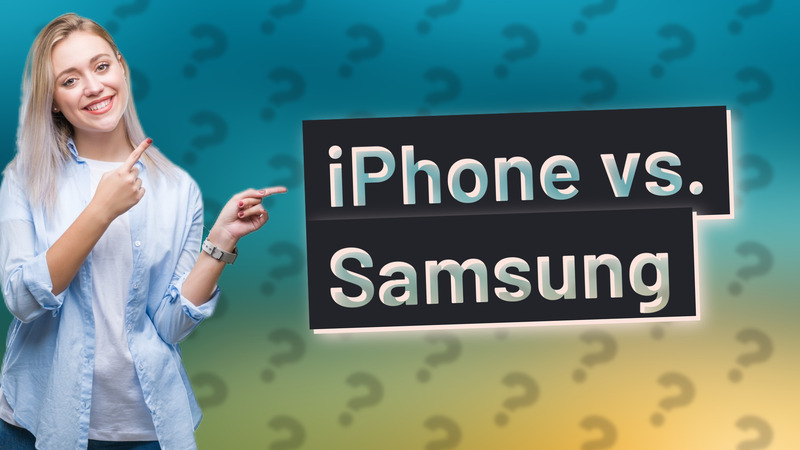 iPhone vs. Samsung