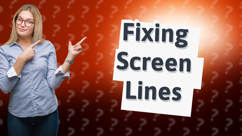 Fixing Screen Lines