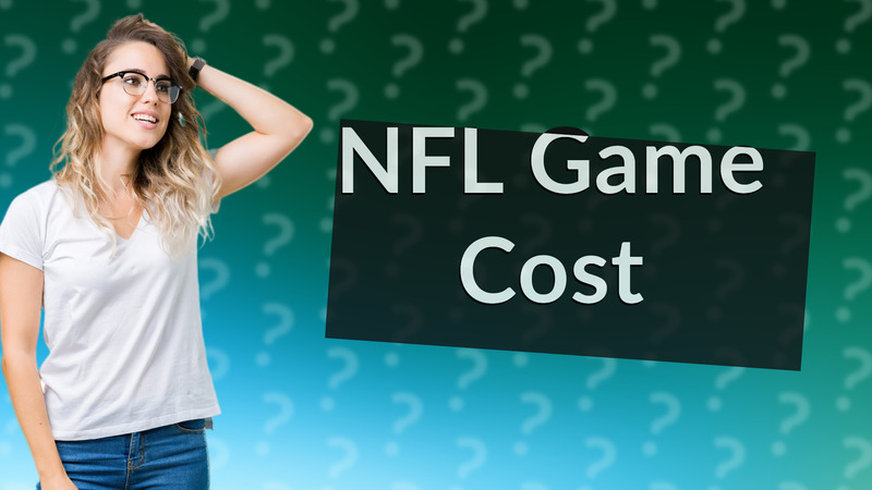 NFL Game Cost
