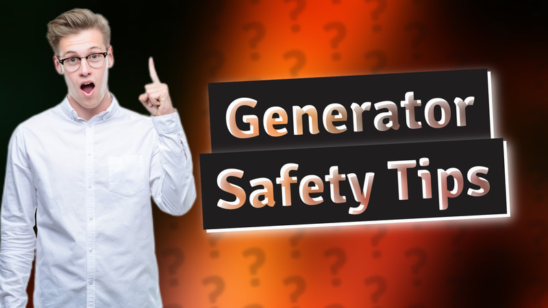 Generator Safety Tips