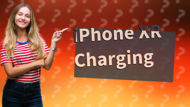 iPhone XR Charging