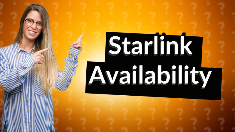 Starlink Availability