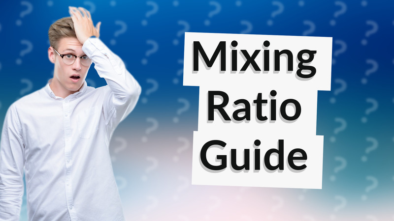 Mixing Ratio Guide