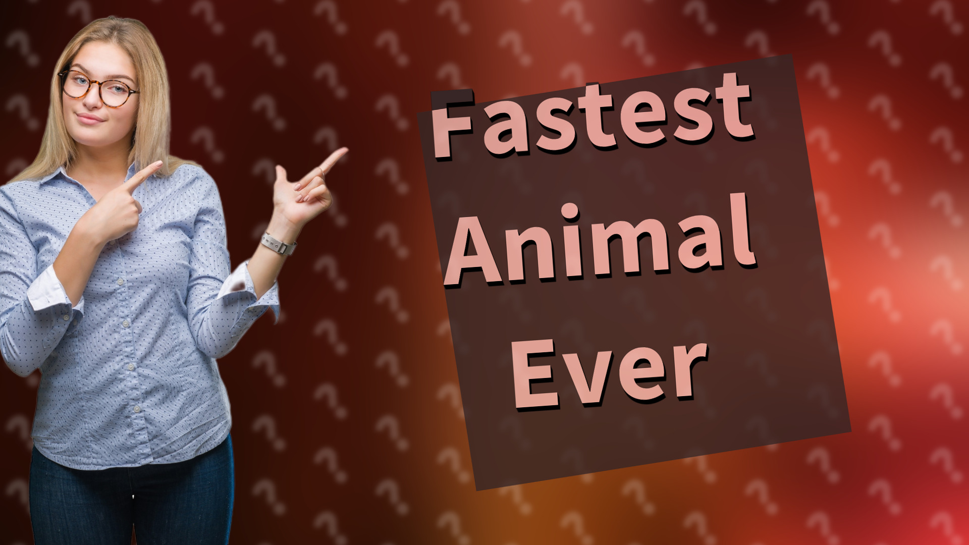 Fastest Animal Ever