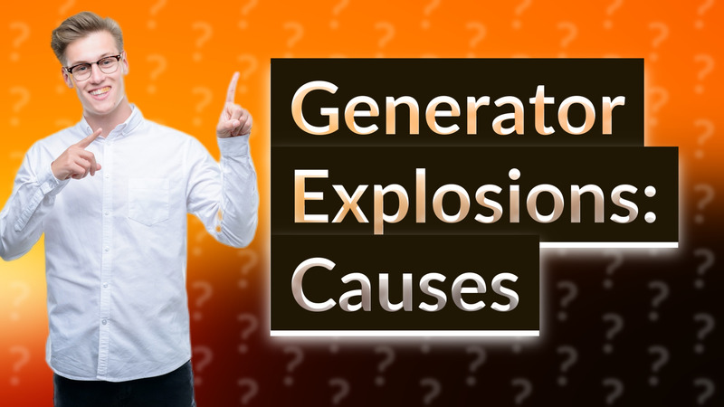 Generator Explosions: Causes