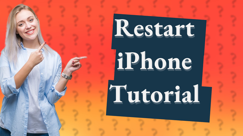 Restart iPhone Tutorial
