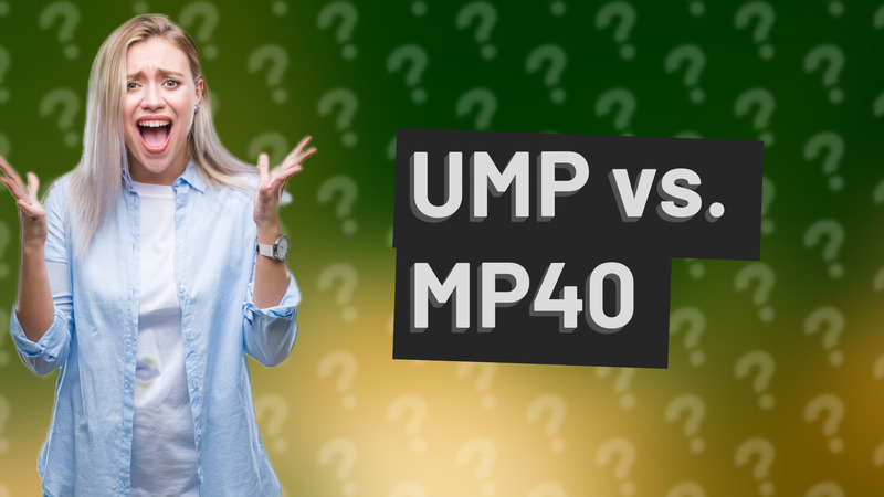 UMP vs. MP40