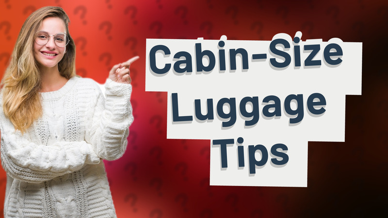 Cabin-Size Luggage Tips