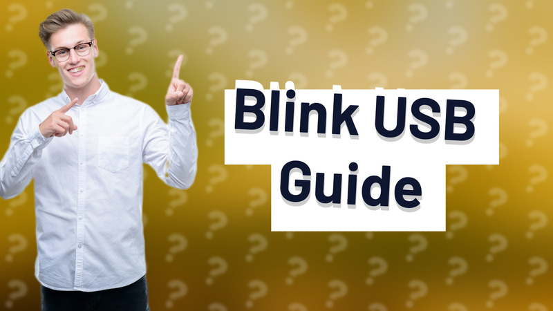 Blink USB Guide