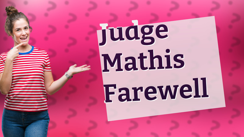 Judge Mathis Farewell