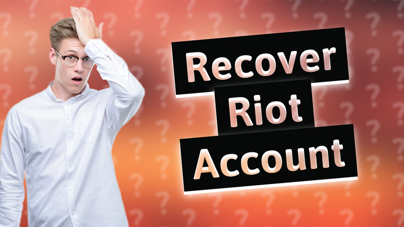 Recover Riot Account