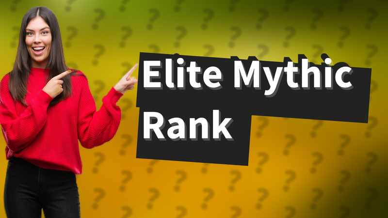 Elite Mythic Rank