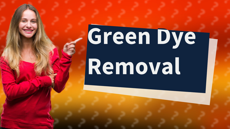 Green Dye Removal