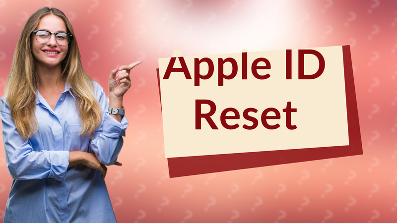 Apple ID Reset