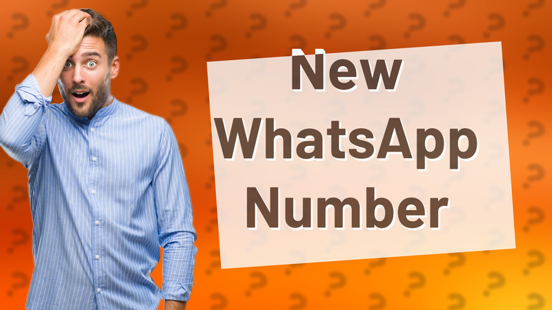 New WhatsApp Number