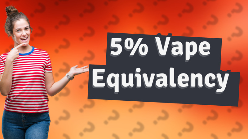 5% Vape Equivalency