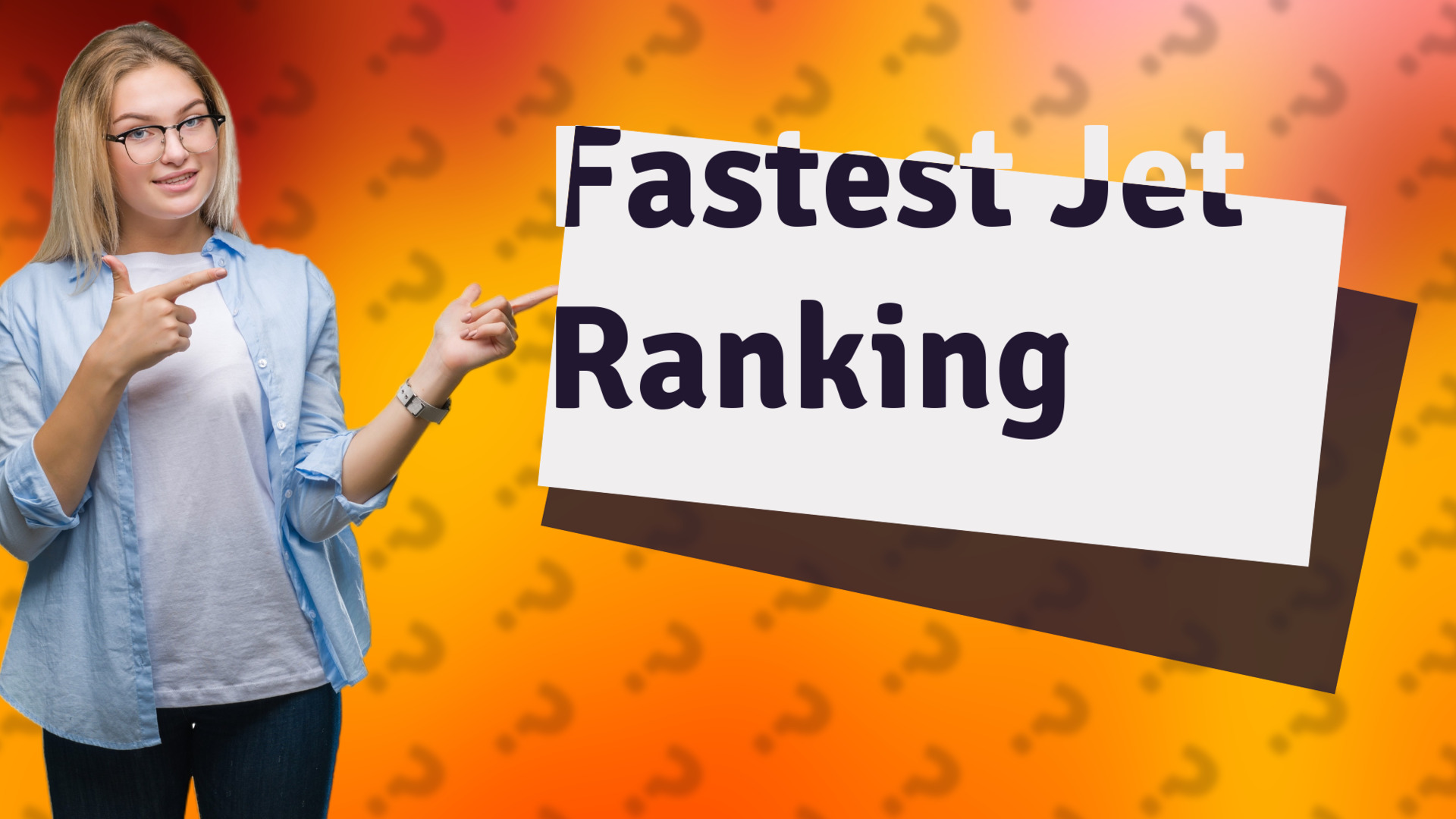 Fastest Jet Ranking