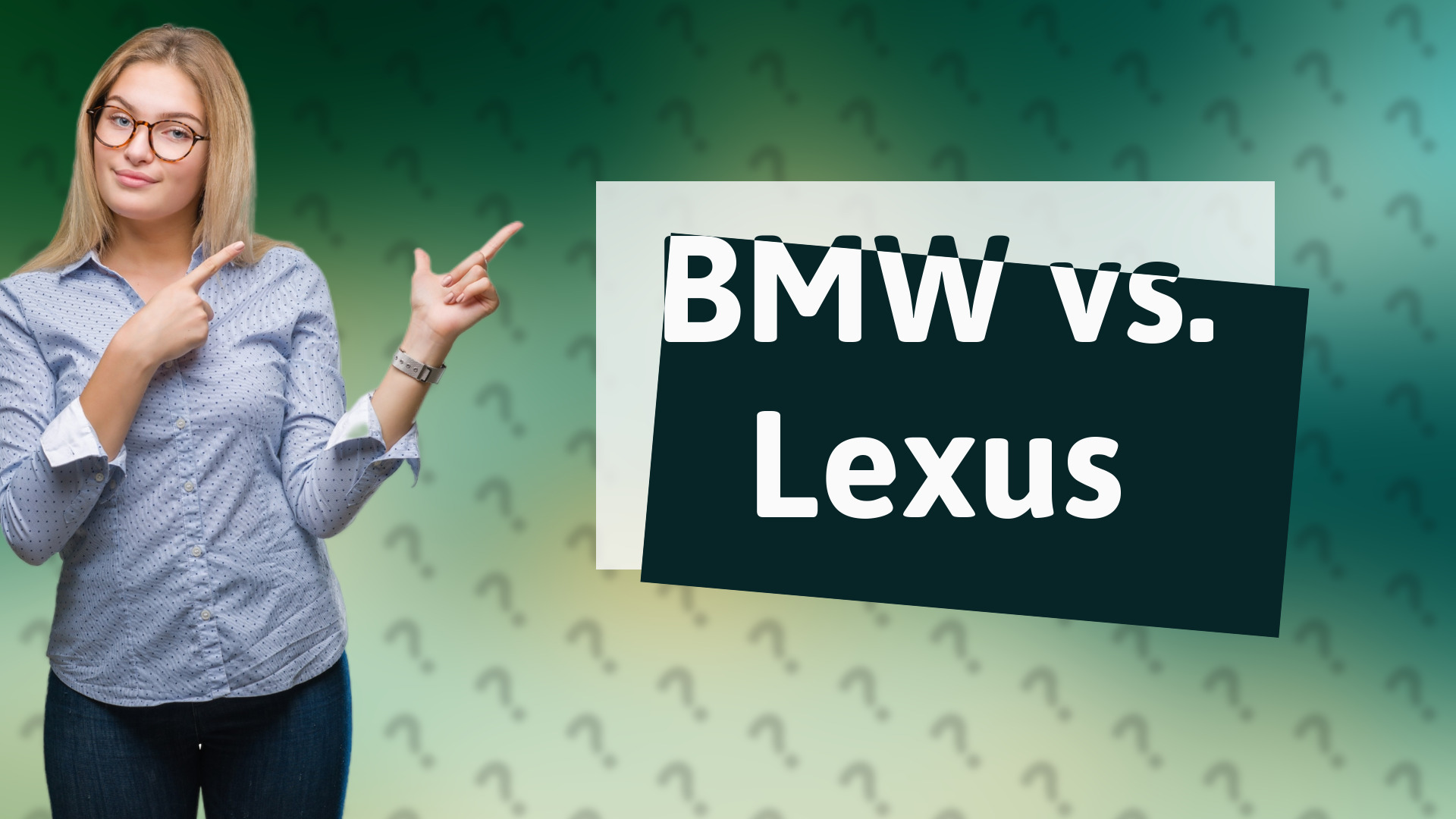 BMW vs. Lexus