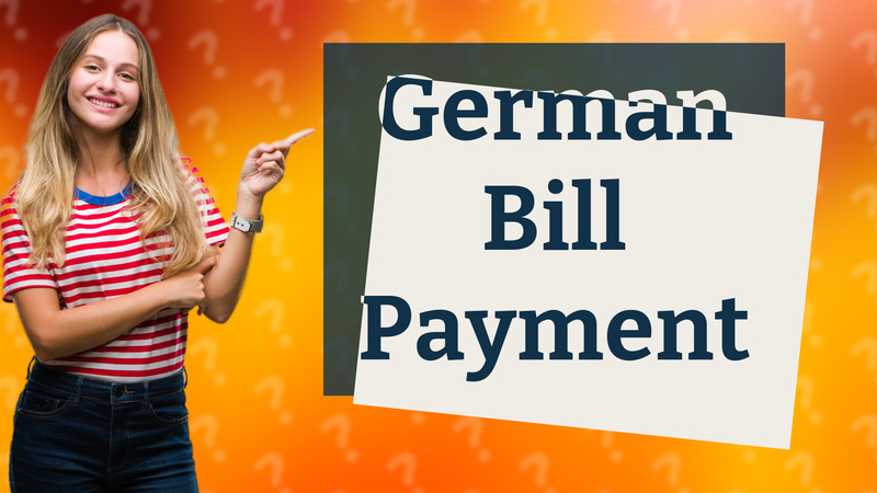 German Bill Payment