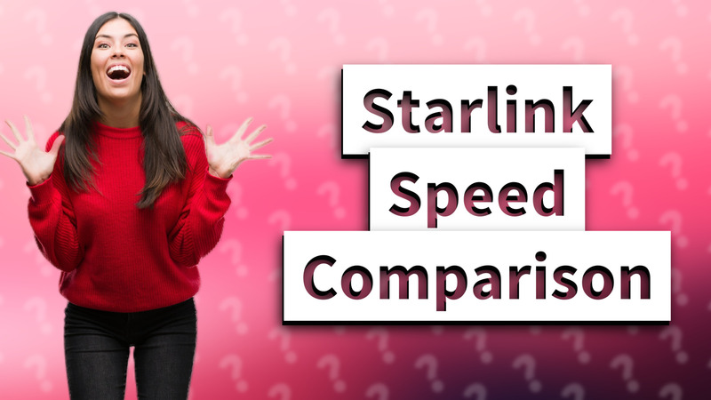 Starlink Speed Comparison