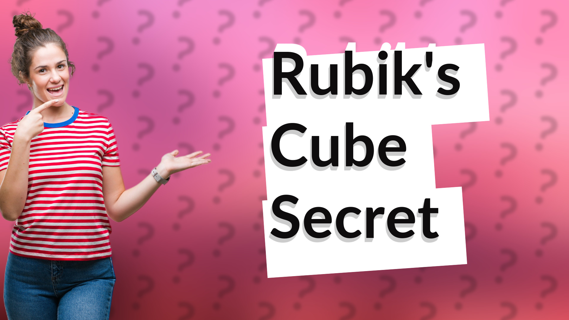 Rubik's Cube Secret