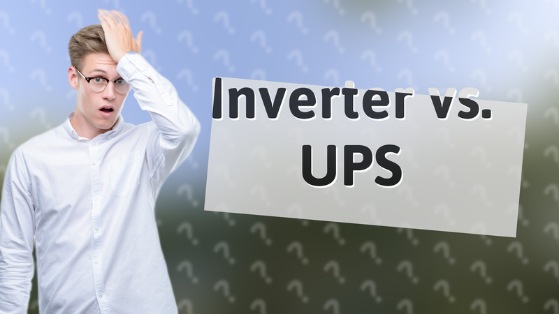 Inverter vs. UPS