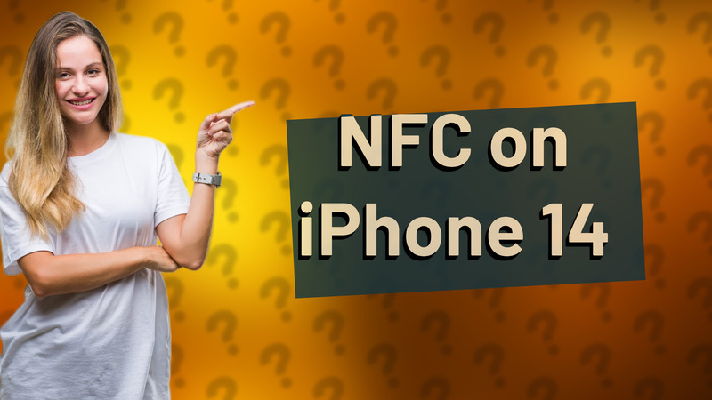 NFC on iPhone 14