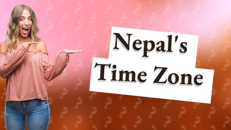 Nepal's Time Zone