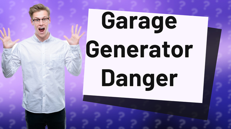 Garage Generator Danger