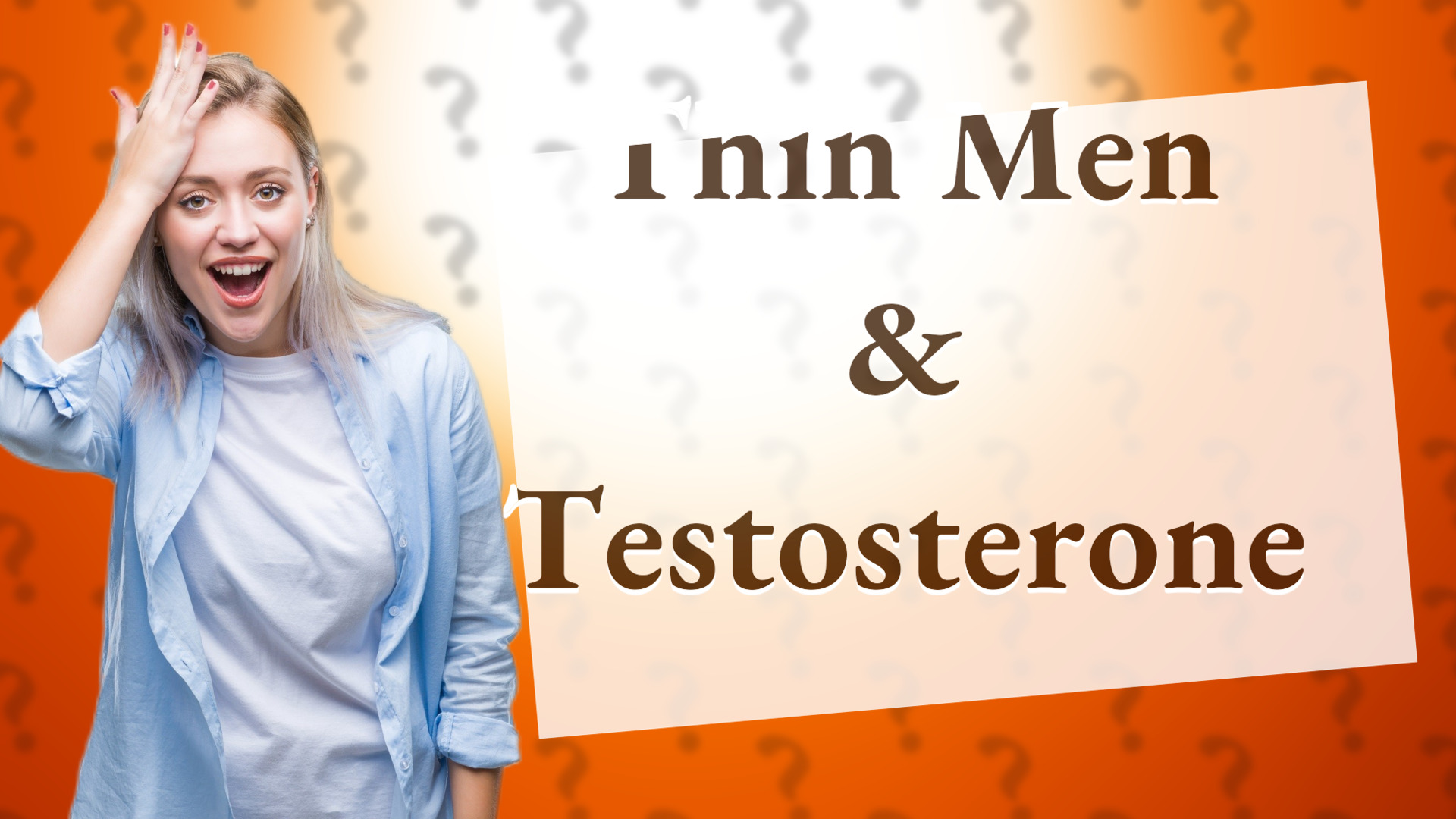 Thin Men & Testosterone