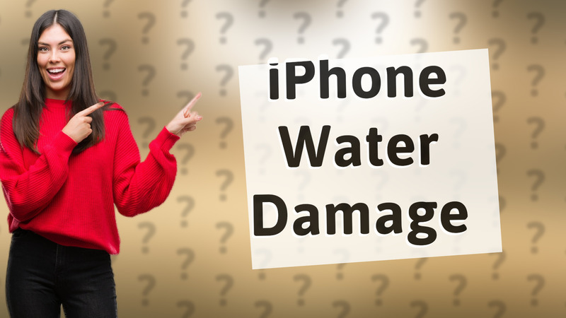 iPhone Water Damage